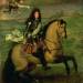 Equestrian Portrait of Louis XIV Crowned by Victory
